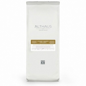 Чёрный чай Althaus Golden Earl Grey Caramel / Голден Эрл Грей Карамель (200 гр)