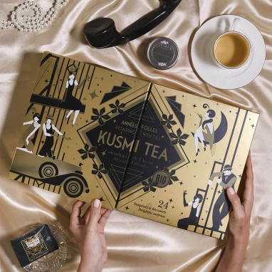 картинка Рождественский календарь органического чая Kusmi Tea (Адвент-календарь) от интернет магазина