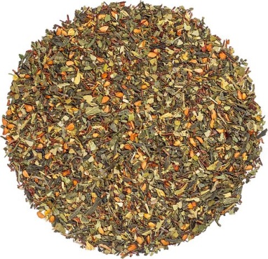 картинка Kusmi Tea Blue Detox (Зелёный чай с мате и ананасом), банка (100 гр) от интернет магазина