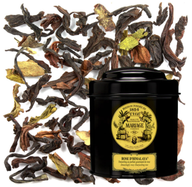 картинка Черный чай Mariage Freres Rose D'Himalaya, банка (100 гр) от интернет магазина