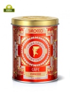 картинка Кофе Sirocco Espresso молотый (250 гр) жестяная банка интернет магазин являющийся официальным дистрибьютором в России 