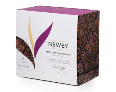 картинка Пакетированный чай Newby Английский Завтрак, (50 пак.) от интернет магазина