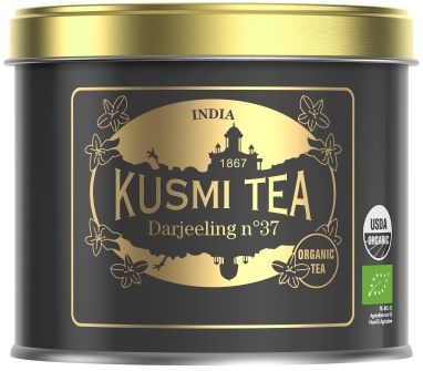 картинка Kusmi Tea Organic Darjeeling № 37 (Черный чай из Индии), банка (100 гр) от интернет магазина