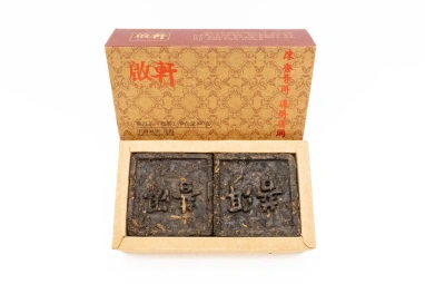 картинка Шу пуэр кирпич в коробке (200 гр) от интернет магазина