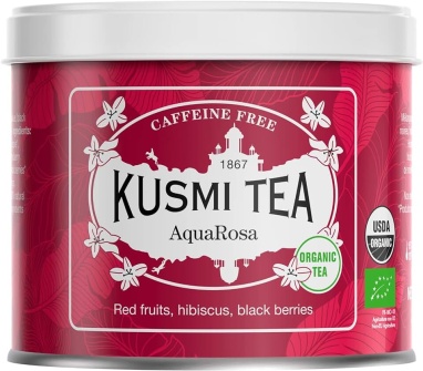 картинка Фруктовый чай Kusmi Tea AquaRosa / АкваРоса, банка (100 гр) от интернет магазина