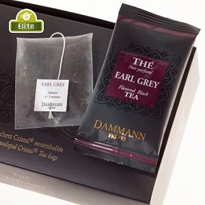 Черный чай Dammann Earl Grey Yin Zhen / Эрл Грей, саше на чашку (24 пак.)