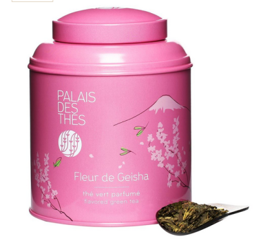 картинка Зеленый чай Palais des Thes Цветок Гейши, коллекция Оттенки Вкуса, авторский купаж (100 гр) от интернет магазина