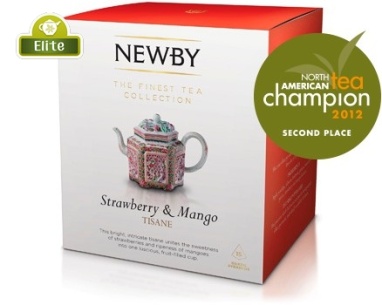 картинка Пакетированный чай Newby Клубника и Манго, Pyra-Packs, (15 пак.) от интернет магазина