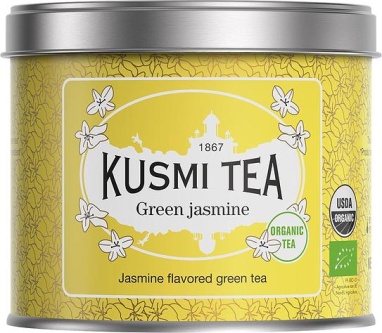 картинка Jasmine Green / Зеленый чай со вкусом жасмина, банка (90 гр) от интернет магазина