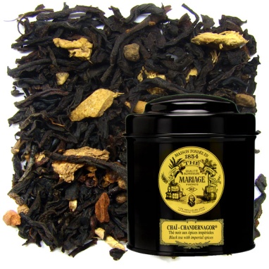 картинка Черный чай Mariage Freres Paris Chandernagor, банка (100 гр) от интернет магазина