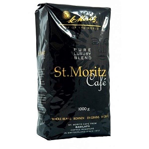 Кофе Badilatti St. Moritz Cafe / Санкт-Мориц, зерновой (1000 гр)