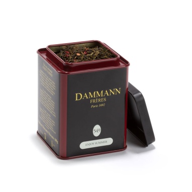 картинка Зеленый чай Dammann Летнее наслаждение, банка (100 гр) от интернет магазина