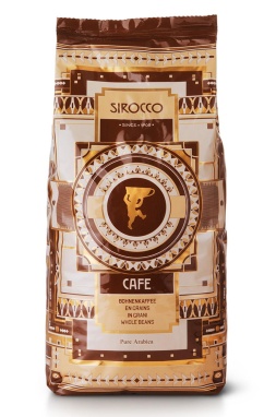 картинка Кофе Sirocco Verona, зерновой (250 гр) от интернет магазина
