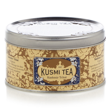 картинка Черный чай Kusmi Tea Kashmir / Кашмир, банка (125 гр) от интернет магазина