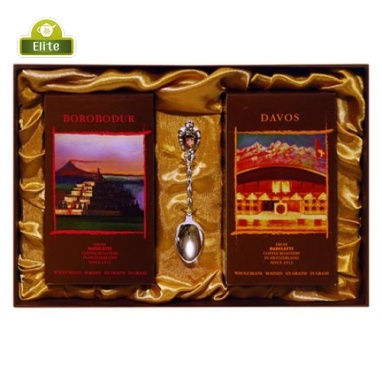 картинка Badilatti Борободур (молотый), Давос (молотый), подарочный набор  (2 х 250 гр) от интернет магазина