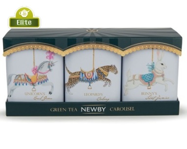 картинка Подарочный набор чая Newby Зеленых чаев "Карусель" (75 гр) от интернет магазина