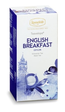 картинка Черный чай Ronnefeldt Английский завтрак, саше на чашку (Teavelope) (25 пак) от интернет магазина