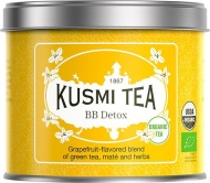 картинка Зеленый чай Kusmi Tea BB Detox / БиБи Детокс, банка (100 гр) интернет магазин являющийся официальным дистрибьютором в России 