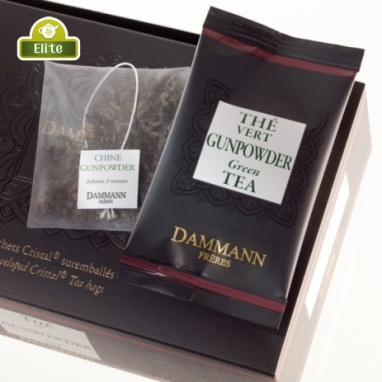 картинка Зеленый чай Dammann Порох 1-го сбора, саше на чашку (24 пак.) от интернет магазина