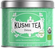картинка Зеленый чай Kusmi Tea Detox / Детокс, банка (100 гр) интернет магазин являющийся официальным дистрибьютором в России 