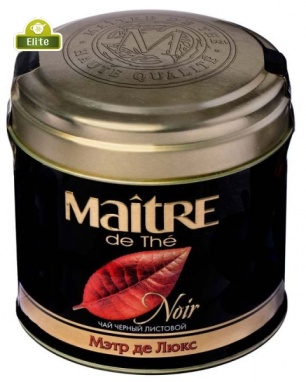 картинка Чай Maitre Мэтр де Люкс (100 гр) от интернет магазина