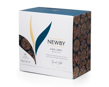 картинка Пакетированный чай Newby Эрл Грей, (50 пак.) от интернет магазина