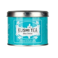 картинка Kusmi Tea Blue Detox (Зелёный чай с мате и ананасом), банка (100 гр) интернет магазин являющийся официальным дистрибьютором в России 