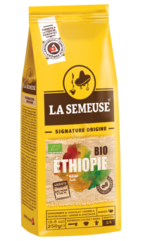 картинка Кофе в зернах La Semeuse Ethiopie SUDDI BIO (100% Арабика) (250 гр) от интернет магазина