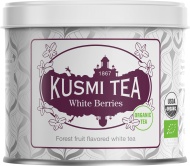 картинка Белый чай White Berries (Белый чай с лесными фруктами) банка (90 гр) интернет магазин являющийся официальным дистрибьютором в России 