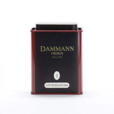 картинка Черный чай Dammann Русский вкус (Душка), банка (100 гр) от интернет магазина