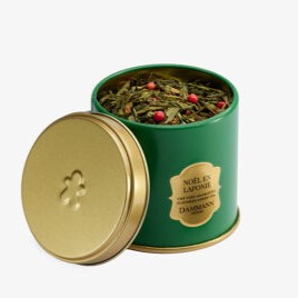 картинка Зеленый чай Dammann Noël en Laponie / Рождество в Лапландии, банка (100 гр) от интернет магазина