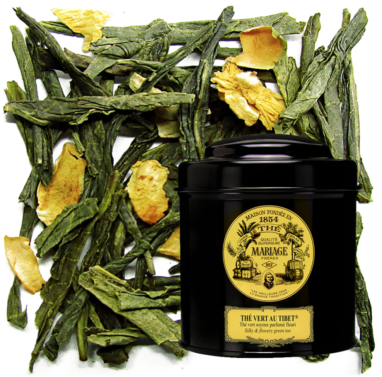 картинка Зеленый чай Mariage Freres The Vert Au Tibet, банка (100 гр) от интернет магазина