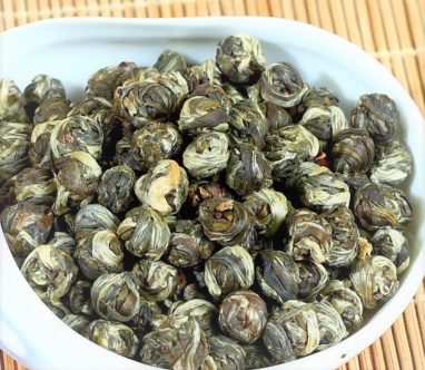 картинка Жасминовый чай Хуа Лун Чжу (Жасминовая жемчужина) (100 гр) от интернет магазина