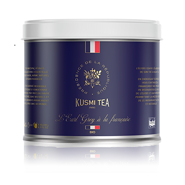 картинка Kusmi Tea L'Earl Grey a la francaise / Эрл Грея с добавлением василька и апельсина, банка (100 гр) от интернет магазина