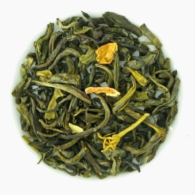 картинка Зеленый чай Kusmi Tea Jasmine Green Tea / Жасминовый зеленый чай, весовой (100 гр) от интернет магазина