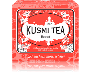 Зеленый чай Kusmi Tea Второе дыхание (20 муслиновых пакетиков)