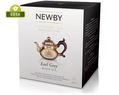 картинка Пакетированный чай Newby Эрл Грей, Pyra-Packs, (15 пак.) от интернет магазина