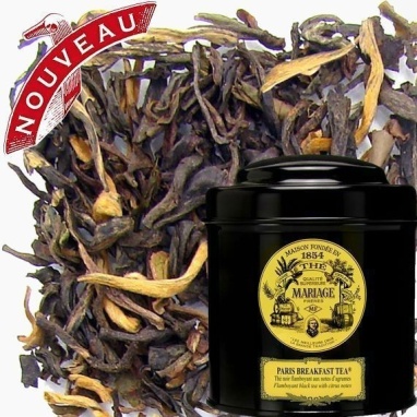 картинка Черный чай Mariage Freres Paris Breakfast Tea, банка (100 гр) от интернет магазина
