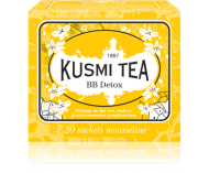 картинка Зеленый чай Kusmi Tea БиБи Детокс (20 муслиновых пакетиков) интернет магазин являющийся официальным дистрибьютором в России 