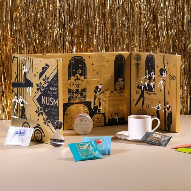 картинка Рождественский календарь органического чая Kusmi Tea (Адвент-календарь) от интернет магазина