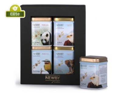 картинка Подарочный набор чая Newby, серия ДИКАЯ ЖИЗНЬ № 1 (160 гр) от интернет магазина
