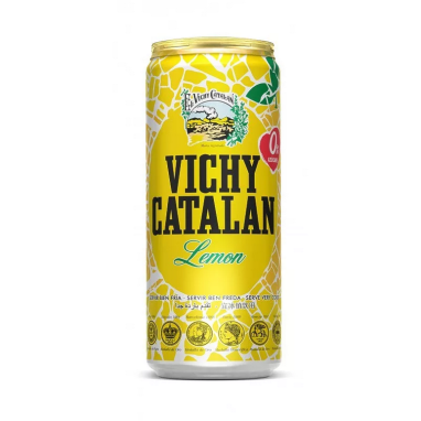 картинка Сокосодержащий напиток Vichy Catalan Lemon 0,33 л в банке – 6 шт. от интернет магазина