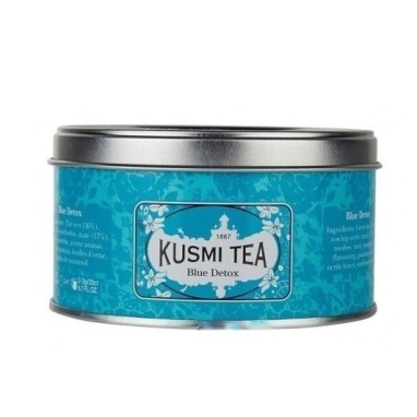 картинка Зеленый чай Kusmi Tea Blue Detox / Блю Детокс, банка (125 гр) от интернет магазина
