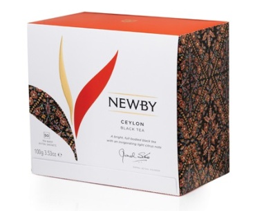 картинка Пакетированный чай Newby Цейлон, (50 пак.) от интернет магазина