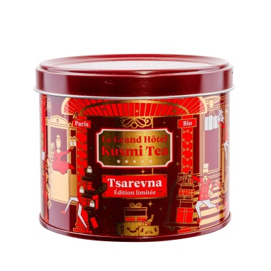 картинка Черный чай Kusmi Tea Tsarevna NEW / Царевна, банка (120 гр) от интернет магазина