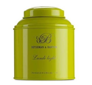 картинка Зеленый чай Betjeman & Barton Легкий понедельник, банка (125 гр) от интернет магазина