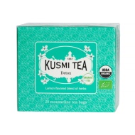 картинка Зеленый чай Kusmi Tea Детокс (20 муслиновых пакетиков) интернет магазин являющийся официальным дистрибьютором в России 