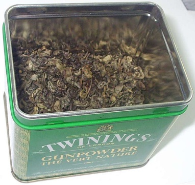 картинка Зеленый чай Twinings Gunpowder Green Tea, банка (500 гр) от интернет магазина