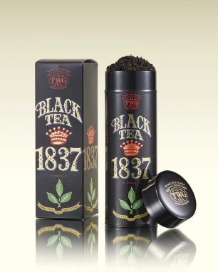 картинка Черный чай TWG Tea 1837 BLACK TEA (Черный чай с нотками фруктов и цветов), туба (100 гр) от интернет магазина