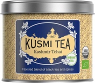 картинка Черный чай Kusmi Tea Kashmir Tchai / Кашмир, банка (100 гр) интернет магазин являющийся официальным дистрибьютором в России 